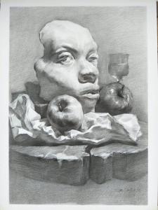 洛陽遠達：花十分鐘給素描頭像加二十分