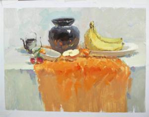 色調對水粉靜物有多重要?洛陽畫室告訴您!